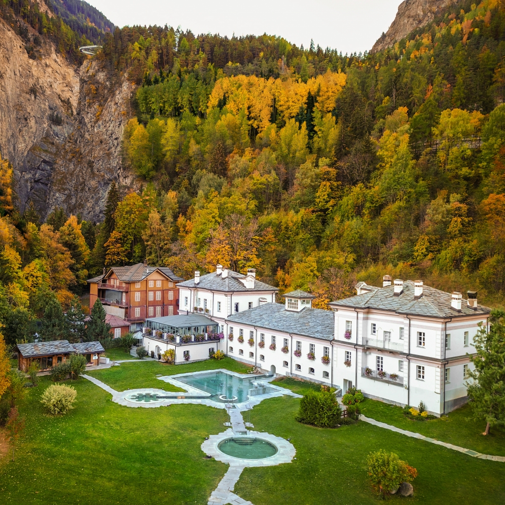 QC Terme Pré Saint Didier Spas in the heart of the Aosta Valley. QC Terme Pré Saint Didier Spas in the heart of the Aosta Valley.